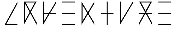 Adventure Alphabet font preview